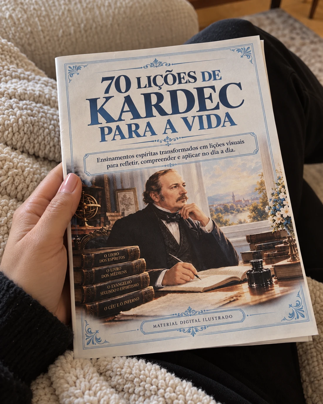 A capa do seu guia de reflexão
